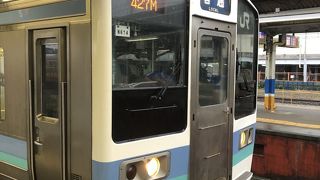 スイッチバックが２つあって珍しい