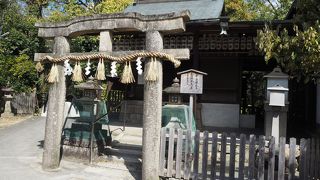 九条池の前にある