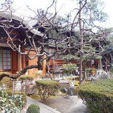 瑞泉寺本堂と境内