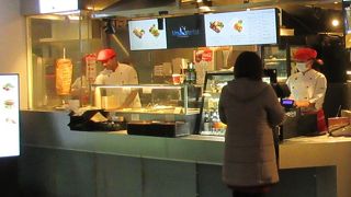 ケバブを使ったお料理。