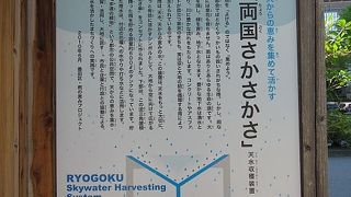 雨水を有効活用