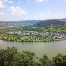 レストランの椅子からの絶景