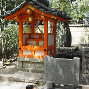 八坂神社の本殿の裏