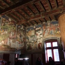 アトリウムのフレスコ画