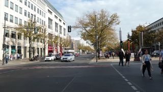 ベルリンの銀座のような。