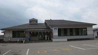 道の駅 朝日の敷地内に