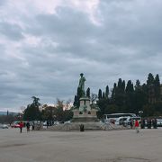 街を一望　「ミケランジェロ広場」　イタリア　フィレンツェ