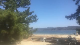 海の香り、松林の香り、早春の天橋立