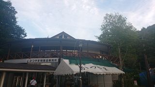 湖畔の静かな道の駅