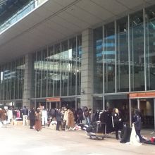 マーケットの様子