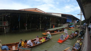 憧れの水上マーケット！