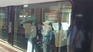 2019年８月12日の天橋立14時55分発特急はしだて６号京都行きの様子について