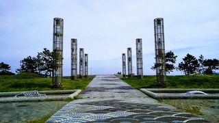 港に突き出た場所