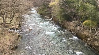 　酸性の強い川らしい。