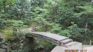 一枚石のそり橋