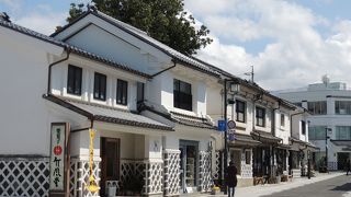 レトロな街並み