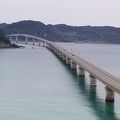 角島へと続く海上の橋