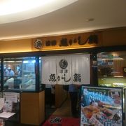 羽田第二ターミナルビルの寿司店