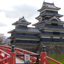 大天守と小天守の間