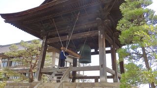 13時ちょうどに突いて頂けた