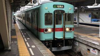 太宰府まで乗り換えなしでもアクセス可。