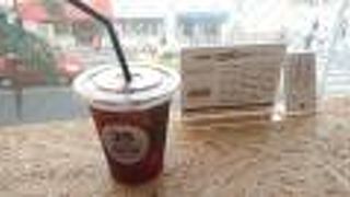 ショッピングの休憩に最適