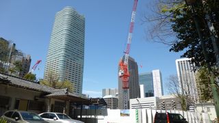 建て替え工事中でした