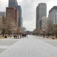 見晴らしの良いスペース