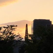 扇町公園からみたHEPの観覧車