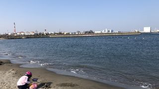 砂浜遊び＆自転車練習できる公園