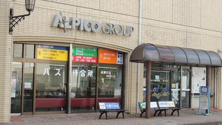 茅野駅西口５番のりばから