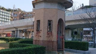 横須賀にある大きな公園の中の記念館