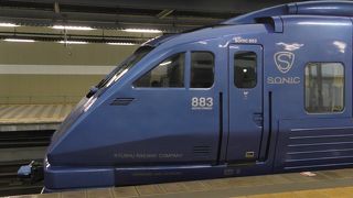 「青いソニック」は座席選びが重要かも？