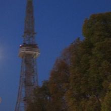 テレビ塔も消えてる