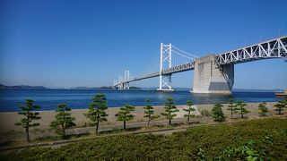 初めて四国と本州がつながった。