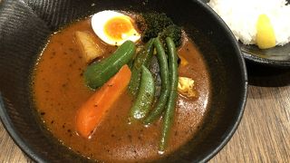 新千歳でスープカレー