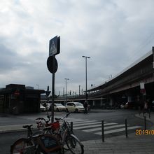 中央駅のタクシー