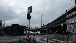 中央駅とホテルを往復