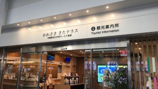 駅北口改札を出てすぐ