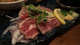 こじゃれた郷土料理の居酒屋