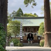 歴史ある古い神社