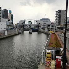 日吉橋からの風景