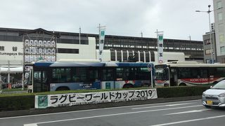 新幹線も停車する駅。