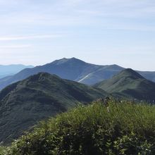 飯豊北部から飯豊本山