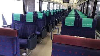 2号車はたまにウイングシート