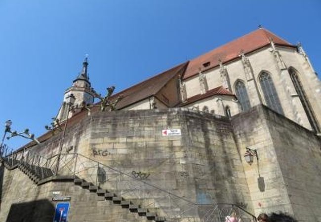 2018年　心の安らぎ旅行　Tubingen　テュービンゲン Stiftskirche シュティフト教会