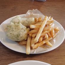 ランチセットのポテト