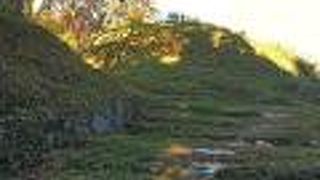 わずかながら石垣も残る。