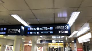 いつも通りのダイヤ