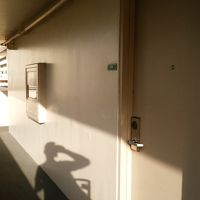 廊下は外にあります